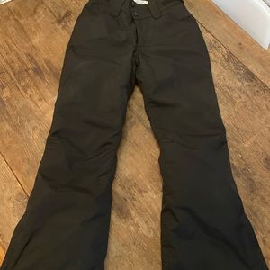 Black MEC snow pants